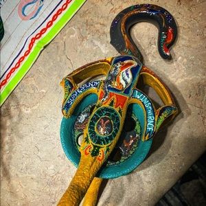 Hand-painted pulley’s